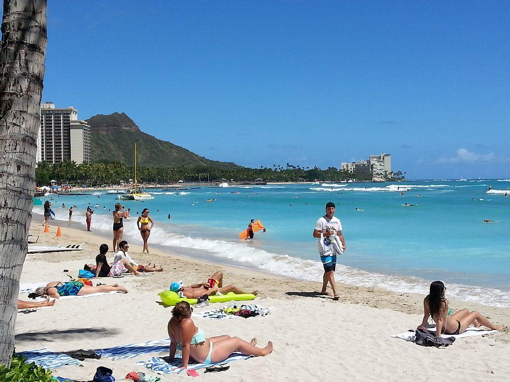 Waikiki Shore Beachfront Honolulu Extérieur photo